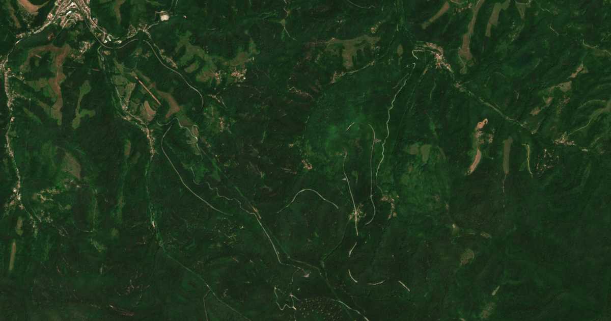 Carte satellite de Kreslyuvtsi