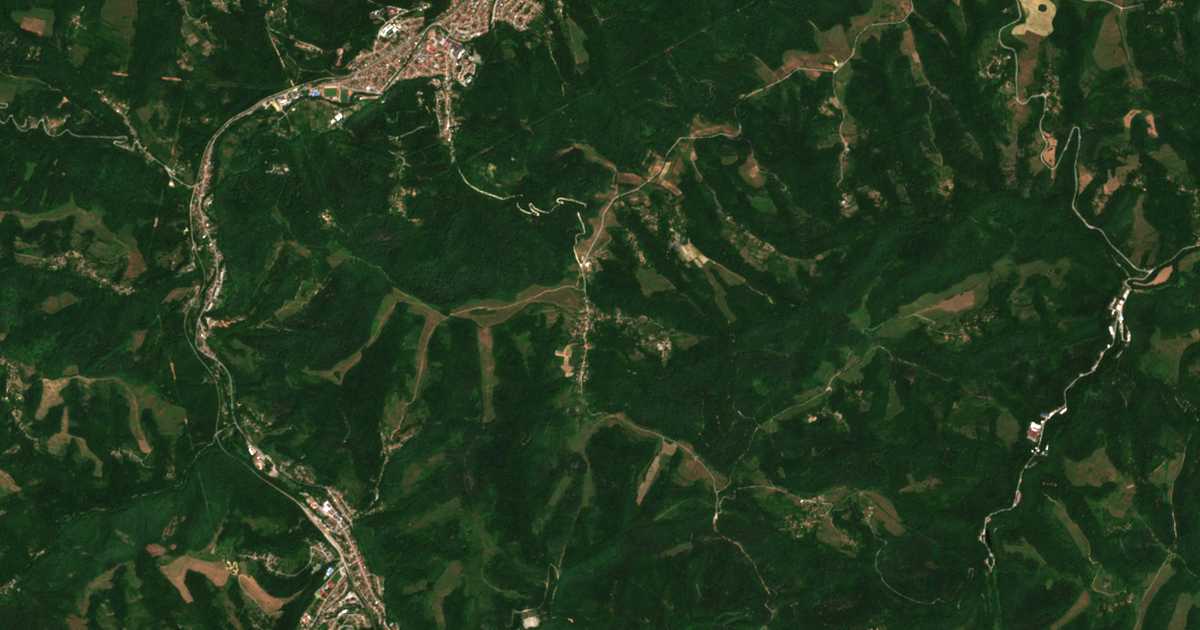 Carte satellite de Prestoy