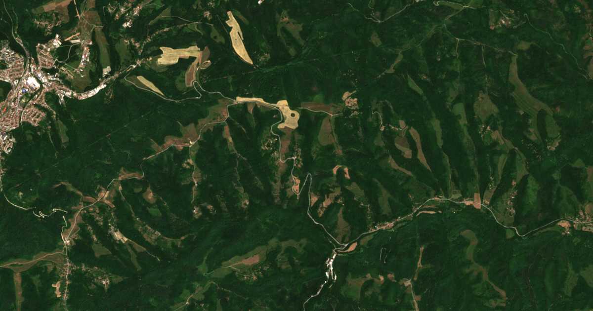 Carte satellite de Raynushkovtsi