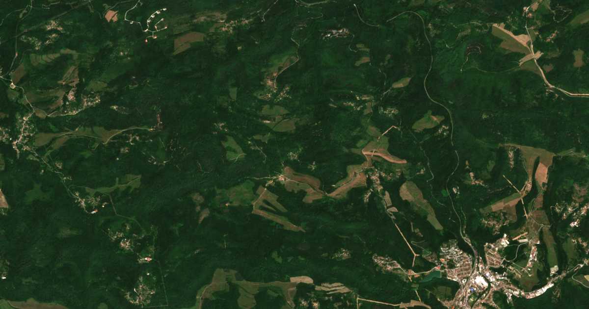 Carte satellite de Skortsite