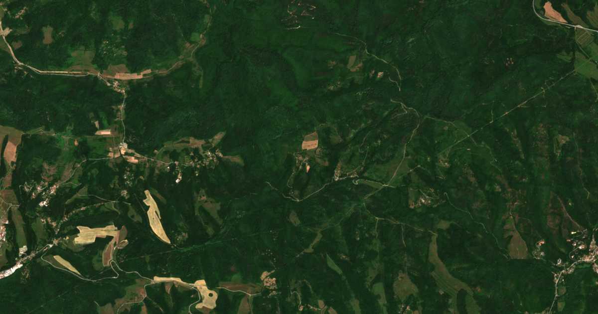 Carte satellite de Stramtsi