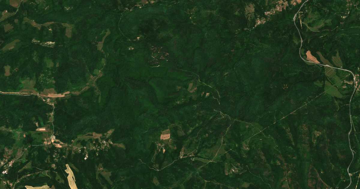 Carte satellite de Strazhata