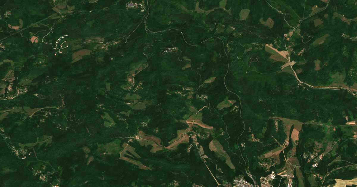 Carte satellite de Vojnitsite