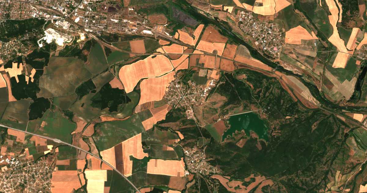Carte satellite de Chernogorovo