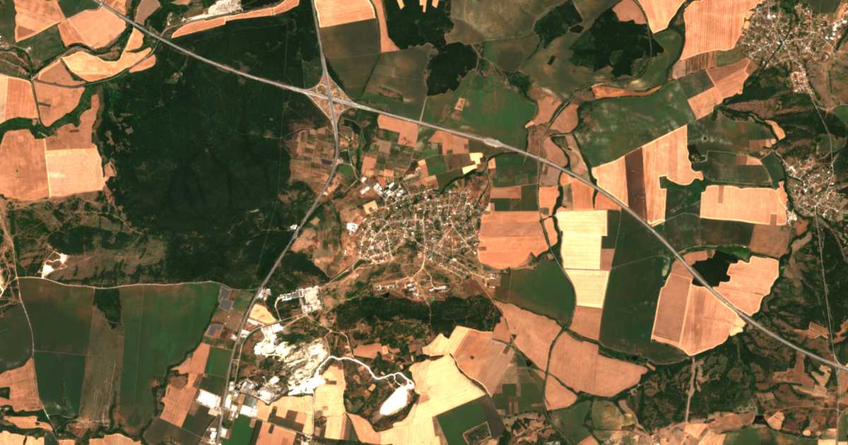 Carte satellite de Krepost