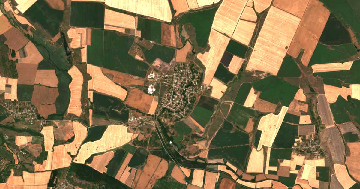 Carte satellite de Meričleri