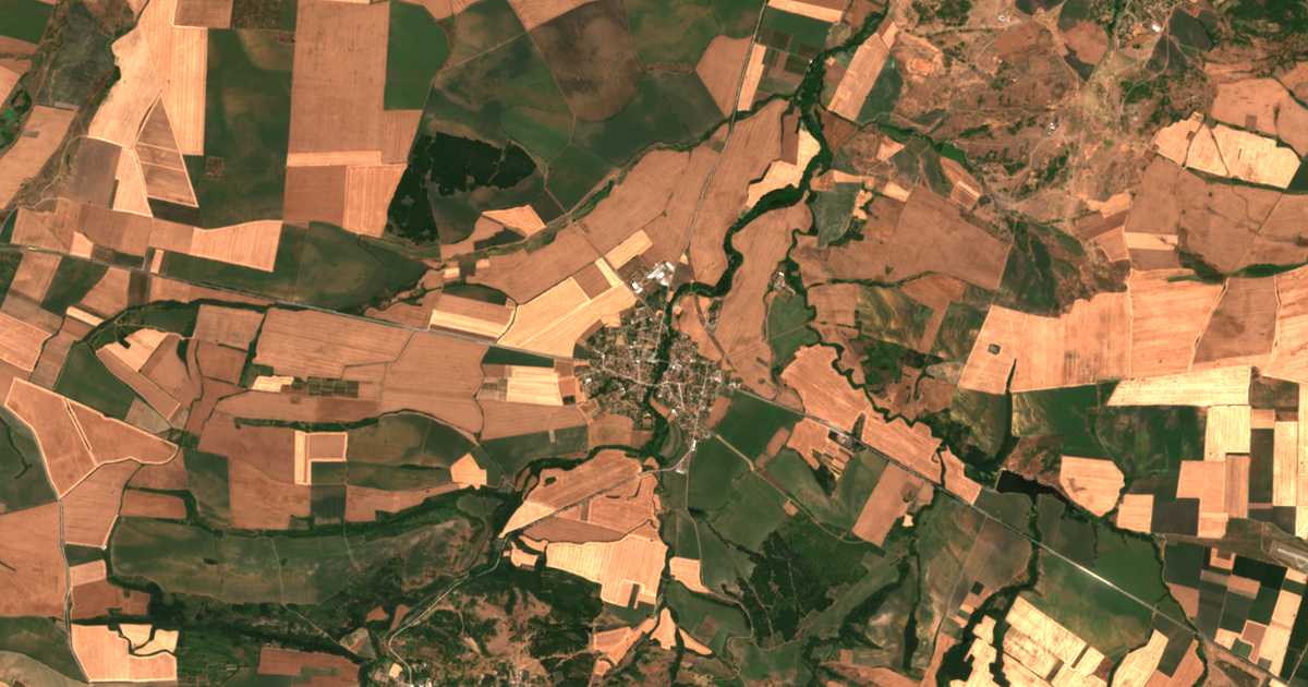 Carte satellite de Vǎrbica