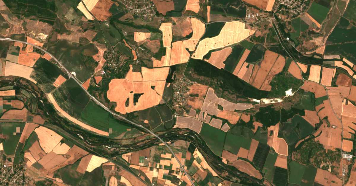 Carte satellite de Velikan