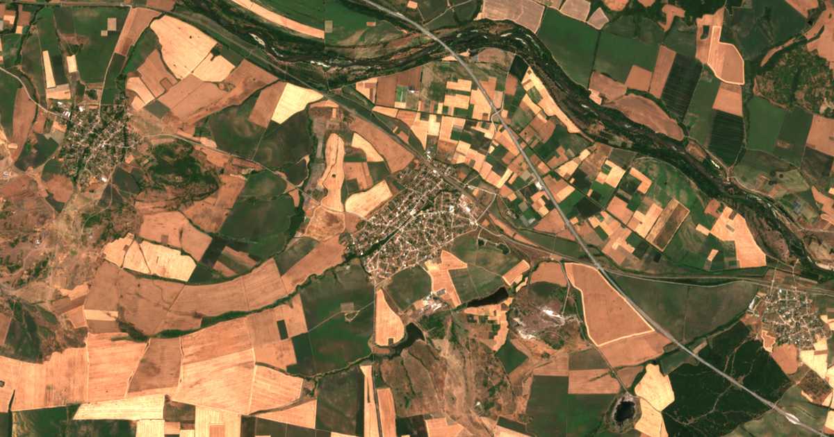 Carte satellite de Yabalkovo