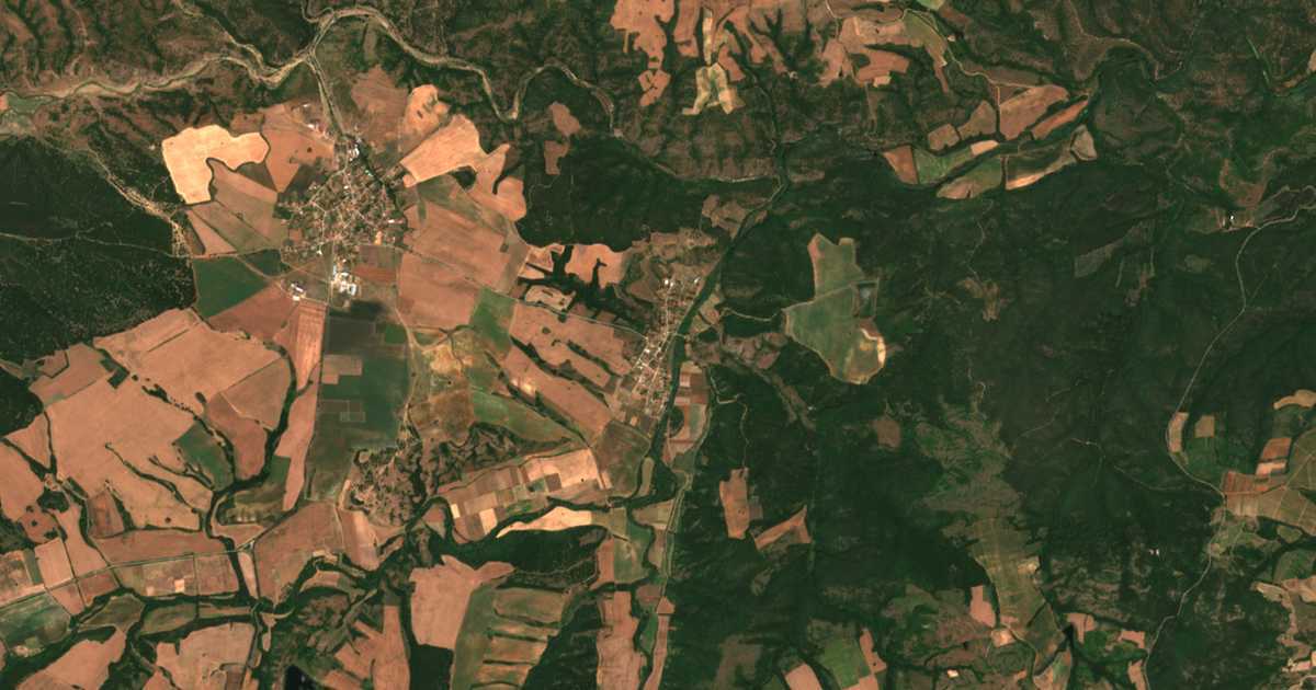 Carte satellite de Leshnikovo
