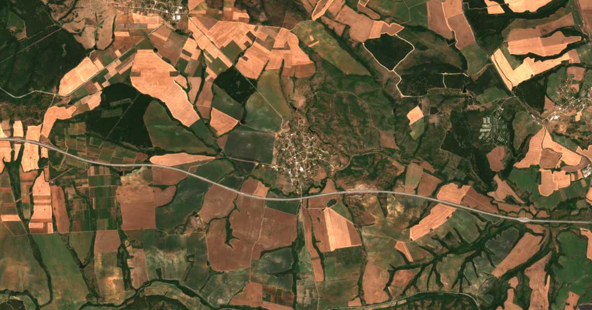 Carte satellite de Polyanovo