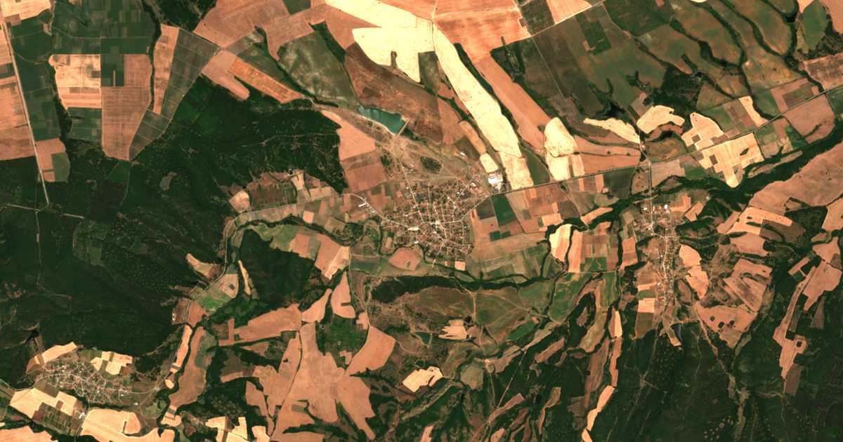 Carte satellite de Slavyanovo