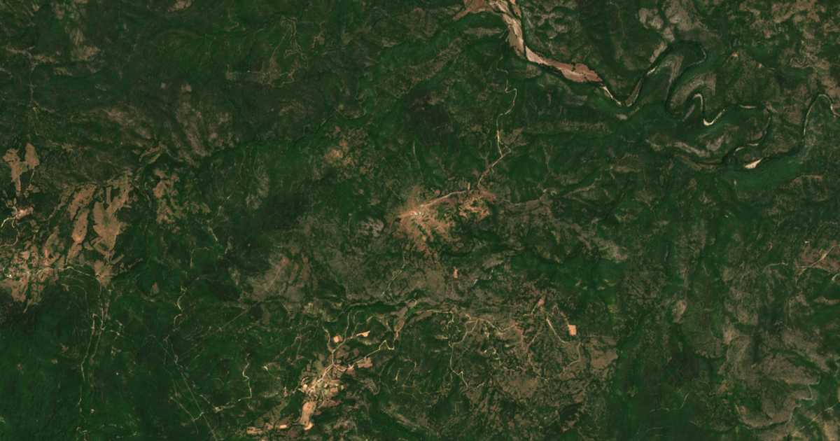 Carte satellite de Boturche