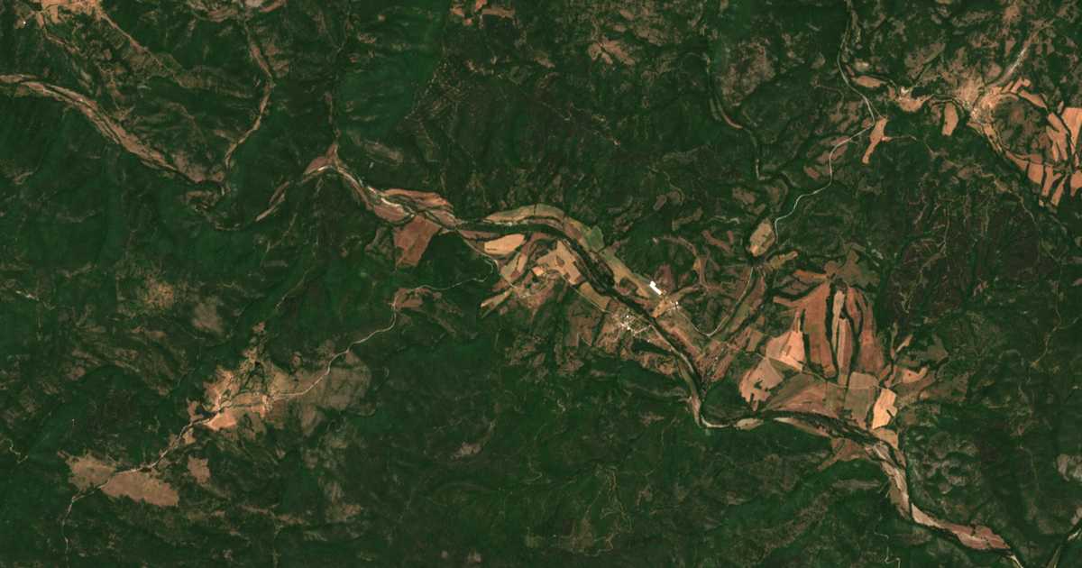 Carte satellite de Byalgradets