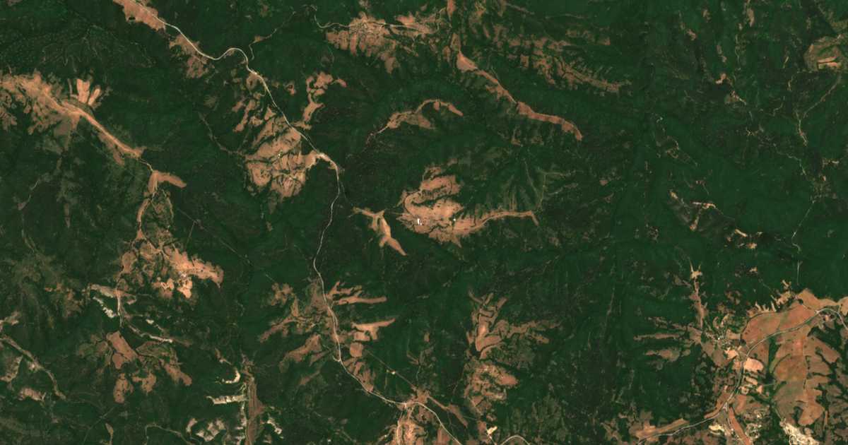 Carte satellite de Karlovsko