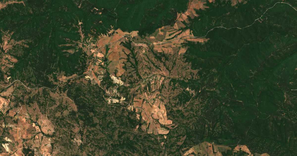 Carte satellite de Kobilino