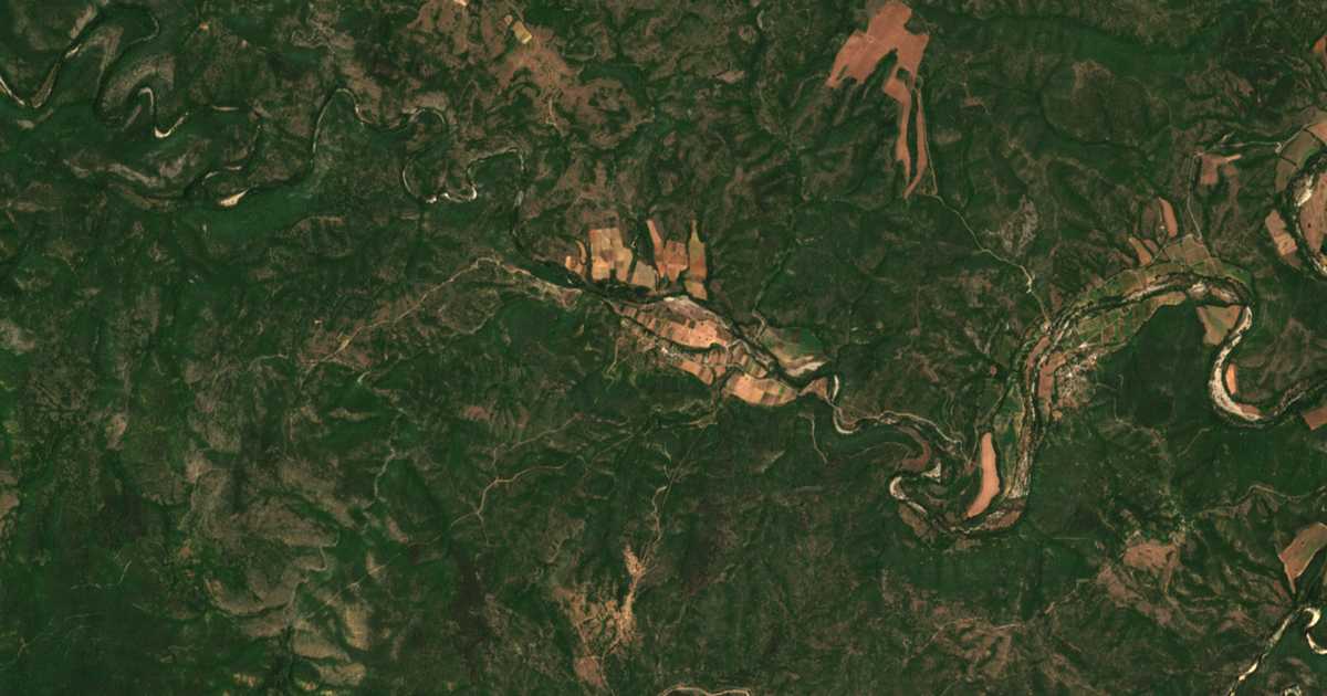 Carte satellite de Meden Buk