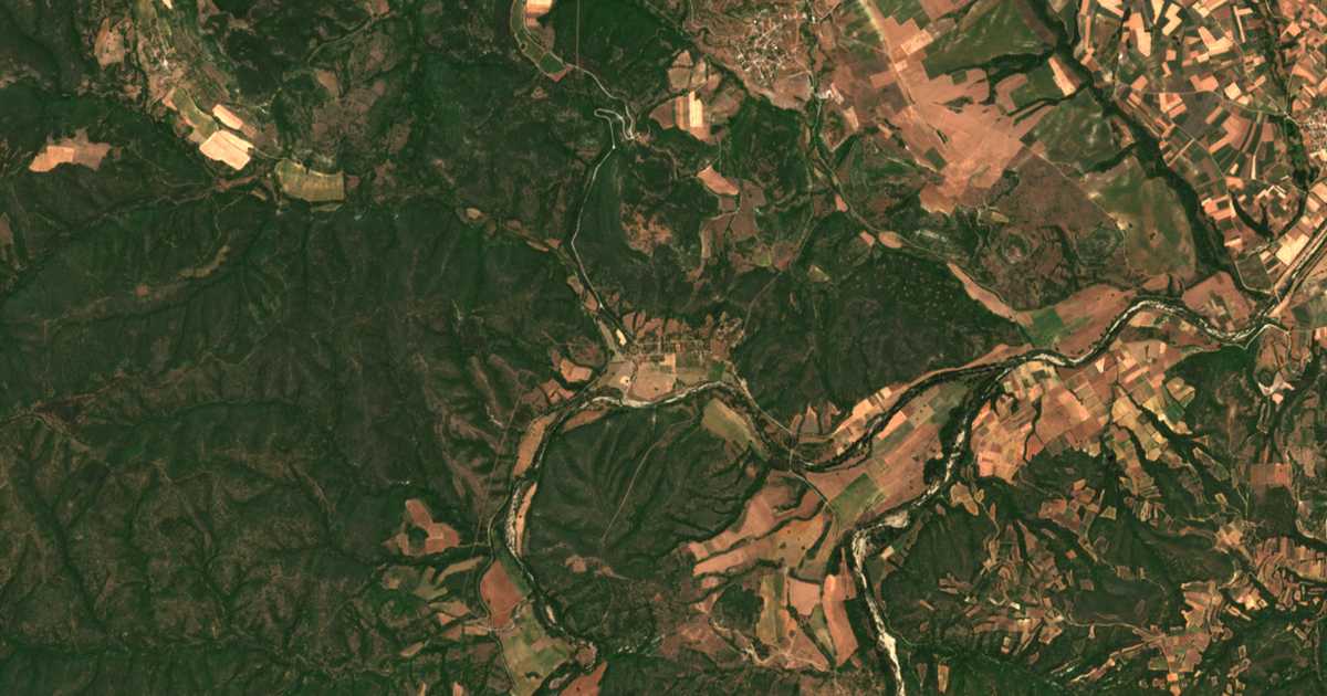 Carte satellite de Odrintsi