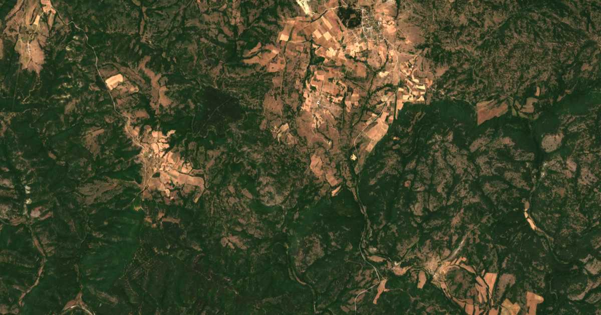 Carte satellite de Pastrook