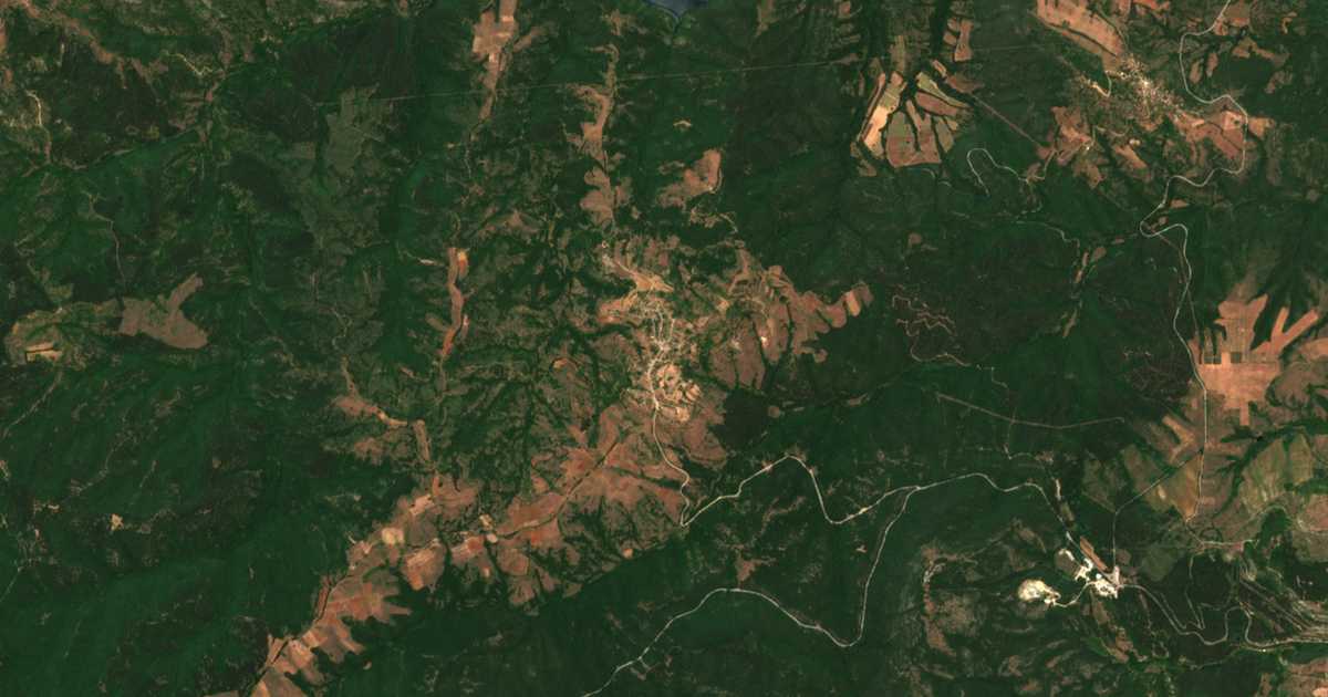 Carte satellite de Pokrovan
