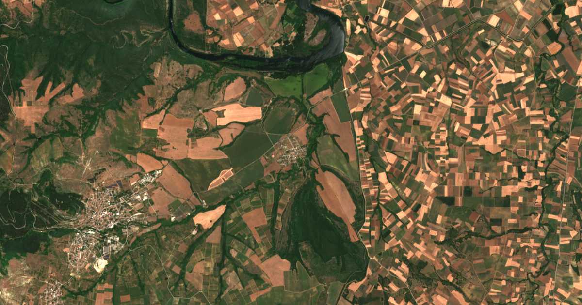Carte satellite de Slaveevo