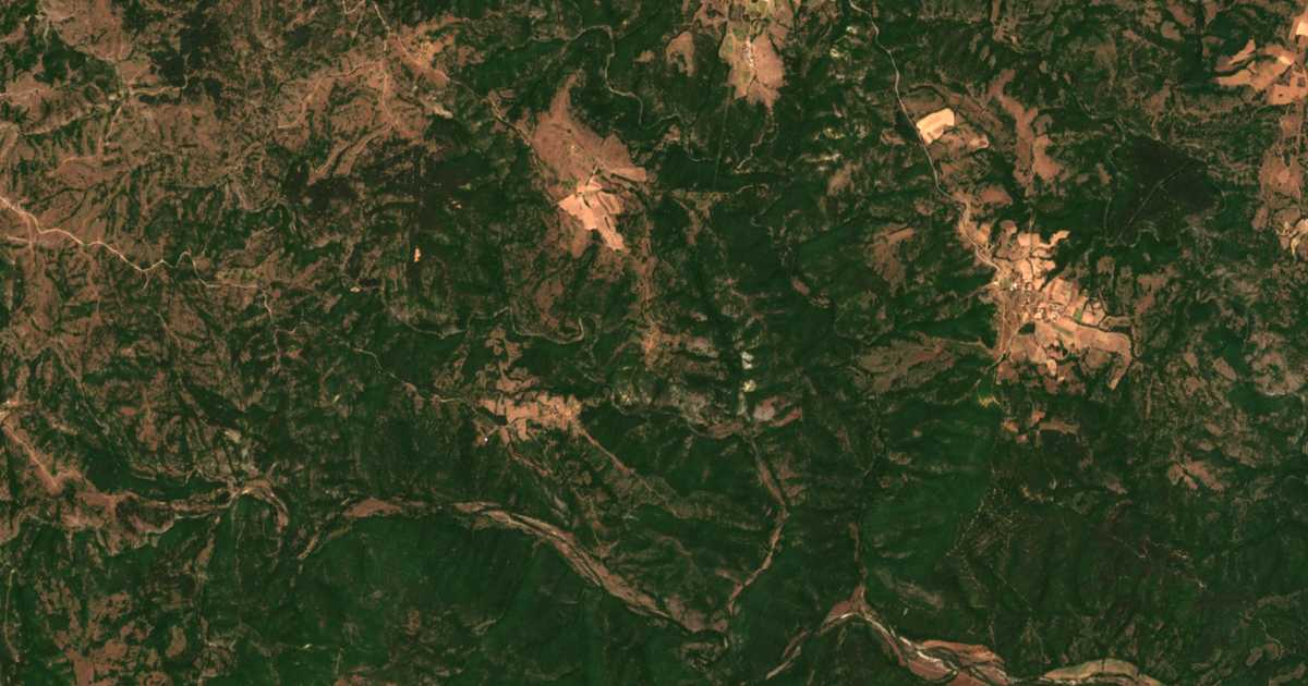 Carte satellite de Vetrushka