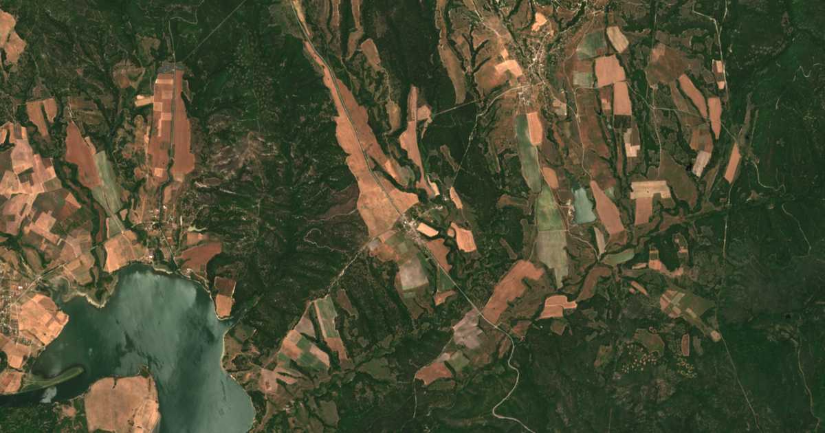 Carte satellite de Dabovets