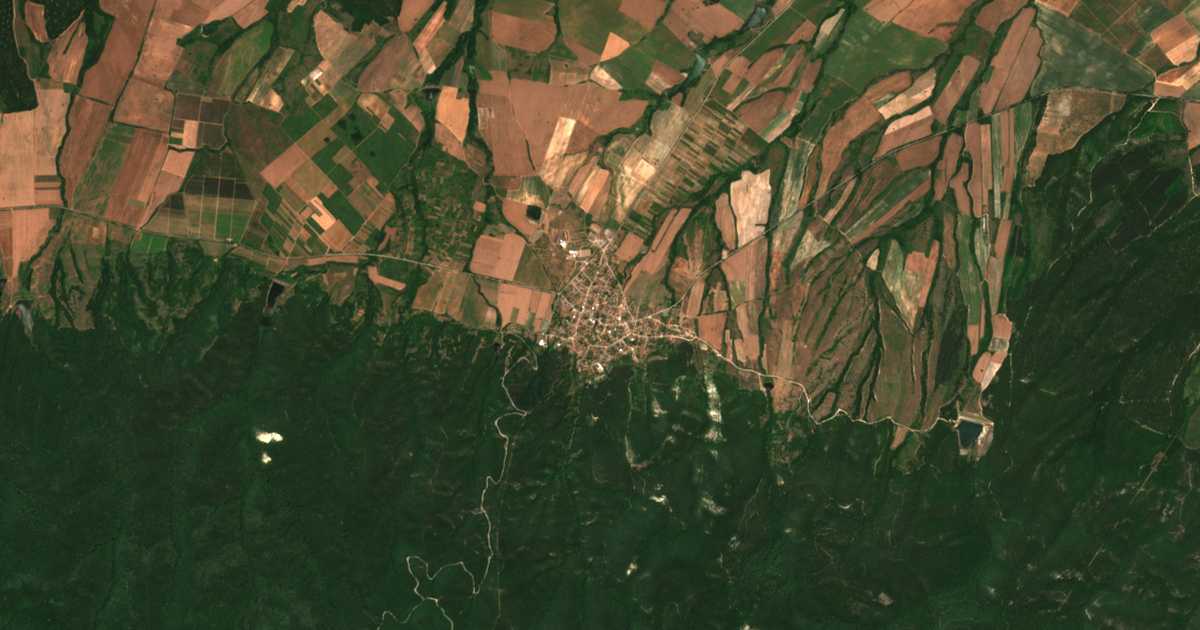 Carte satellite de Malko Gradishte