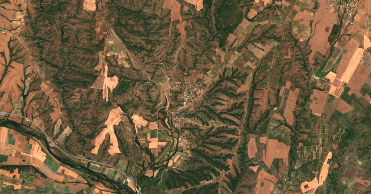 Carte satellite de Yerusalimovo