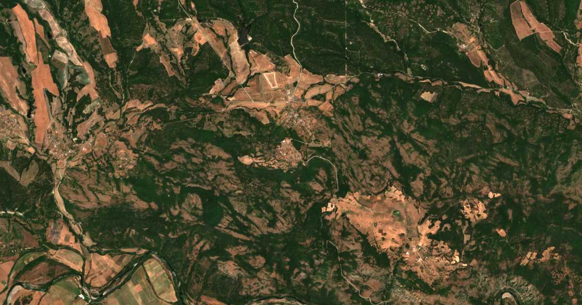 Carte satellite de Gorni Glavanak