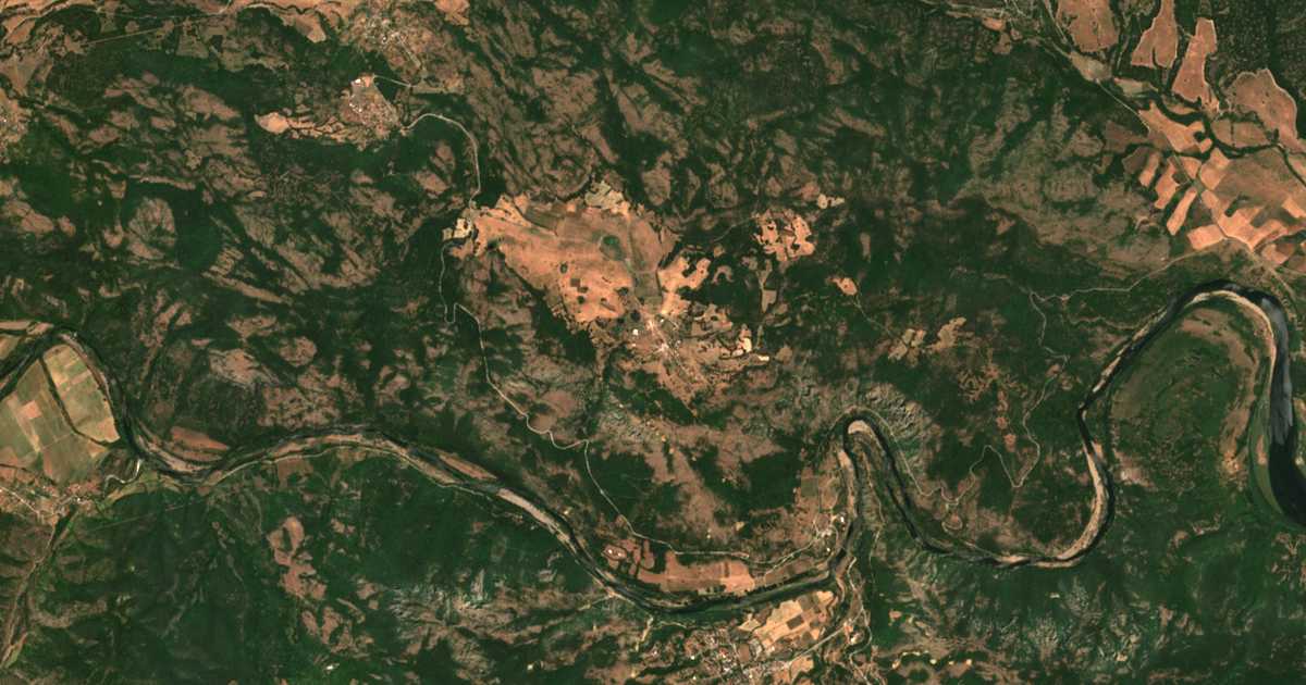 Carte satellite de Gorno Pole