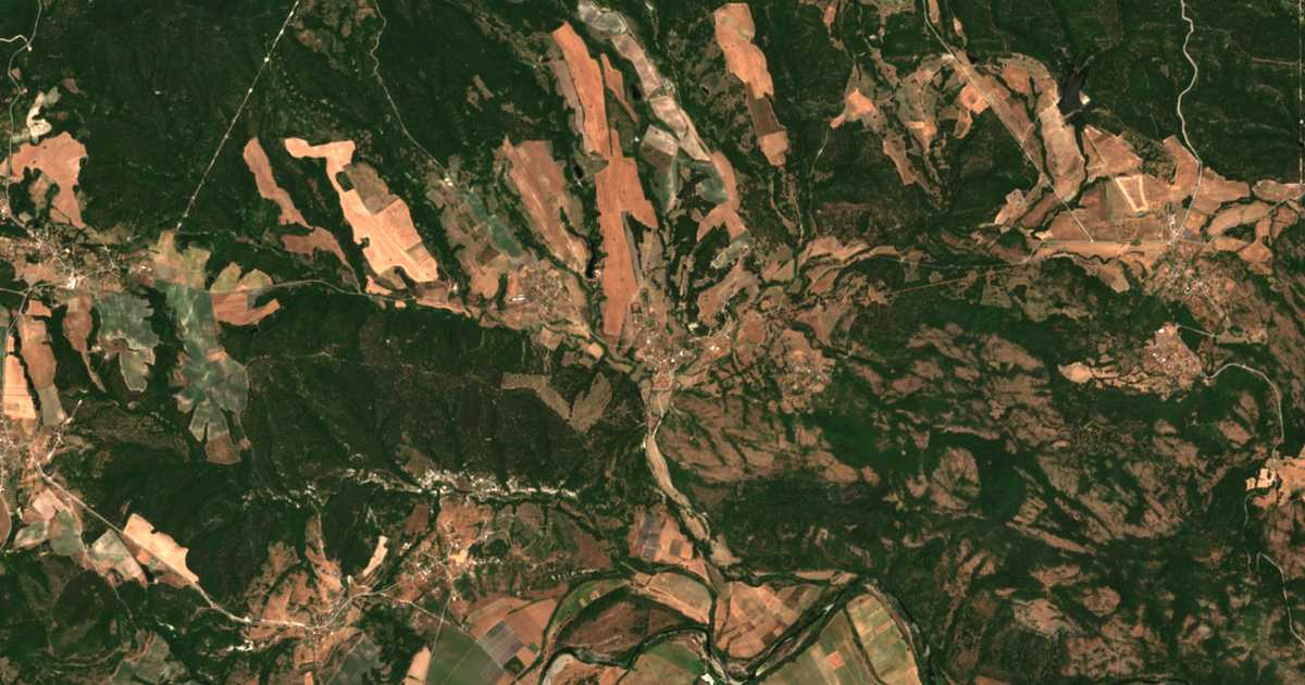 Carte satellite de Topolovo