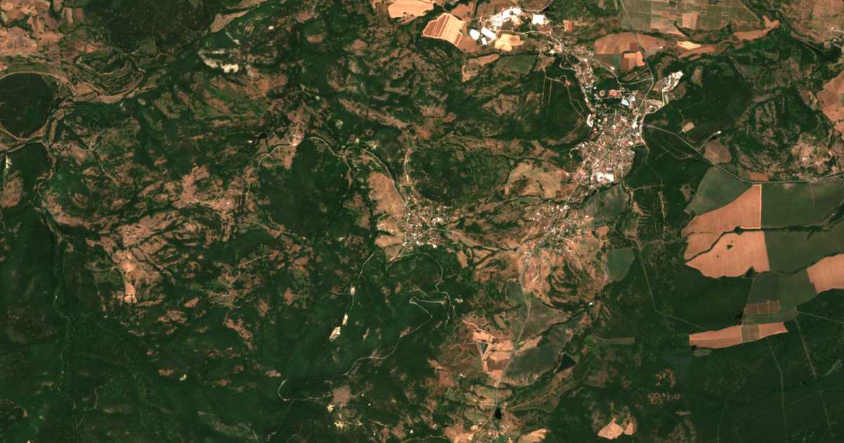 Carte satellite de Brjastovo