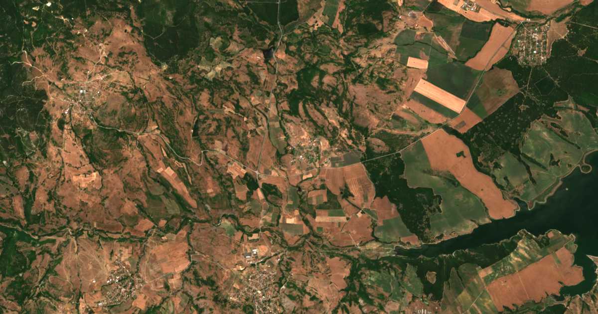Carte satellite de Kolets