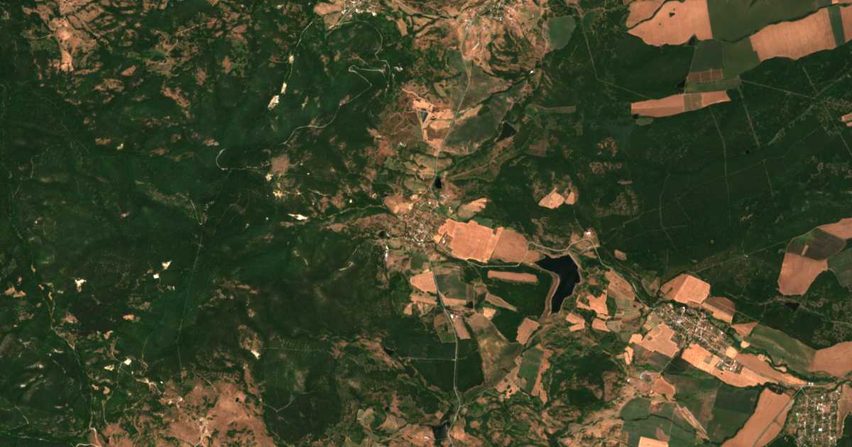 Carte satellite de Spahievo