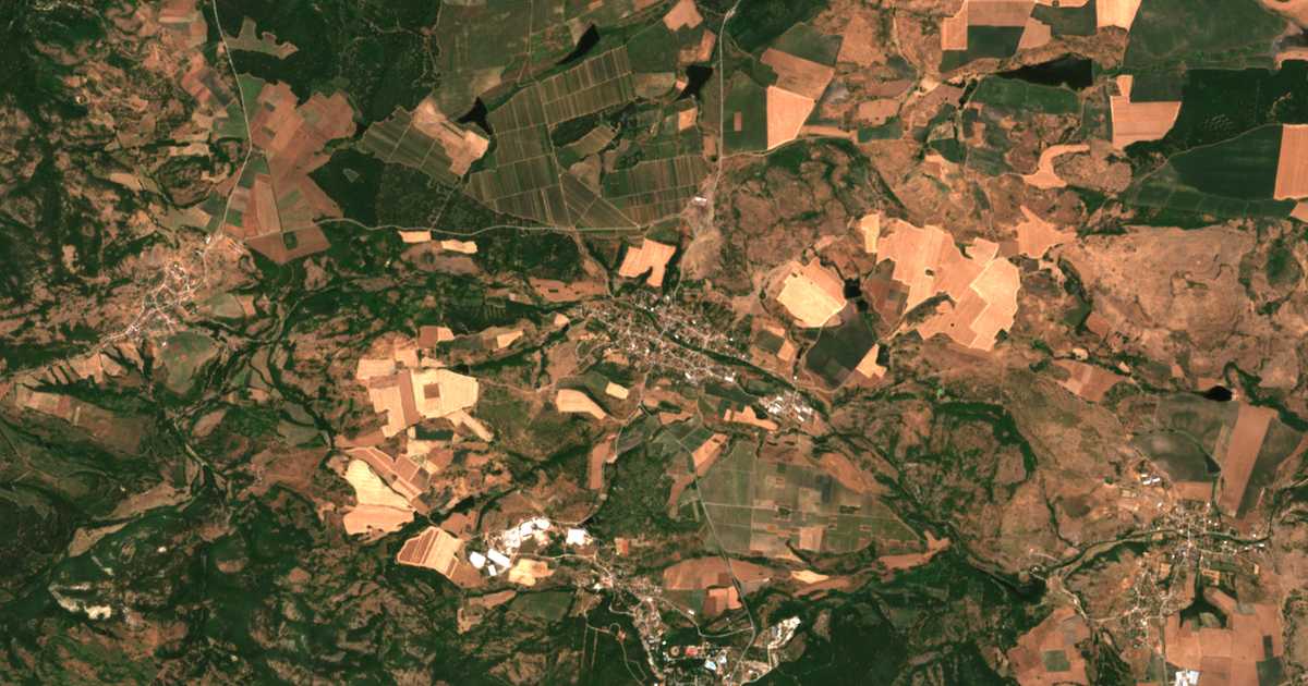Carte satellite de Susam