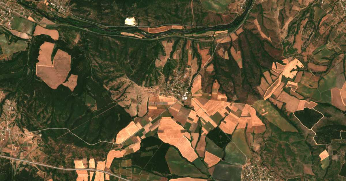 Carte satellite de Konstantinovo