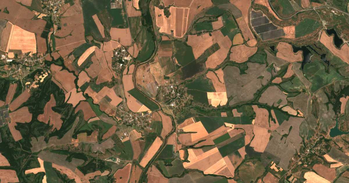 Carte satellite de Navasen