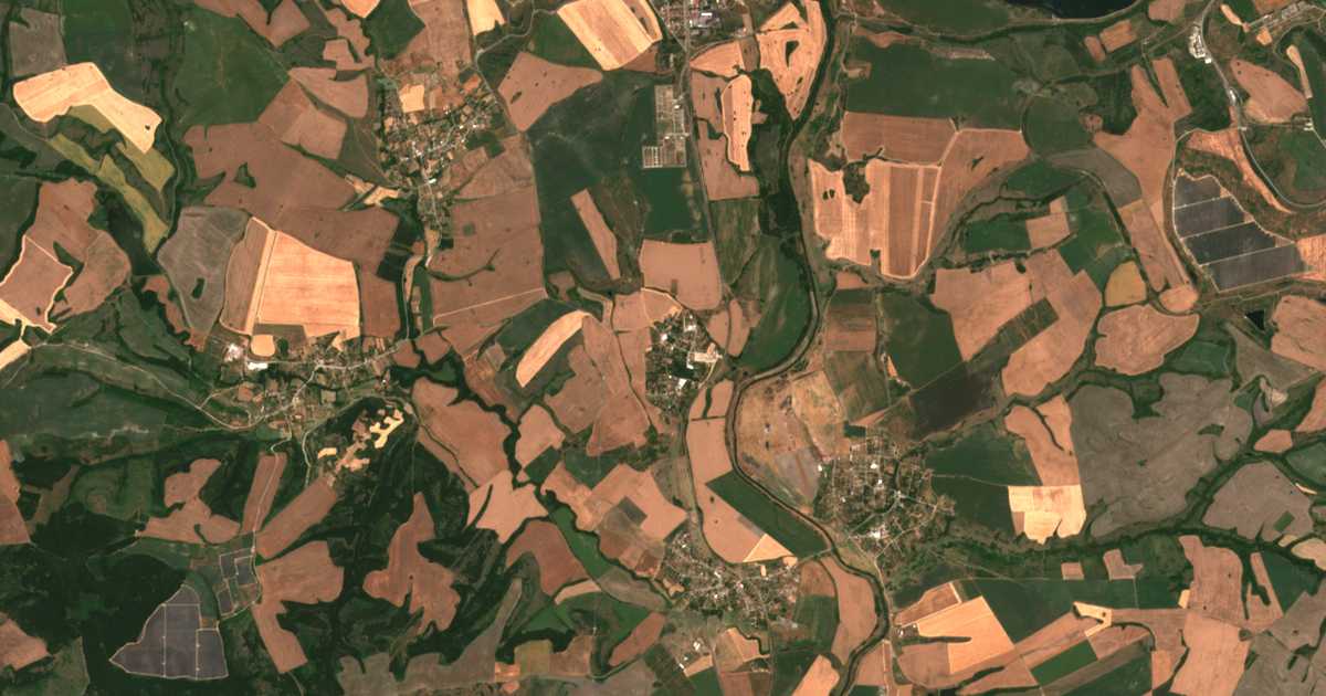 Carte satellite de Pyasachevo