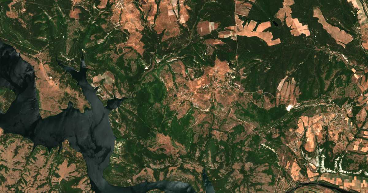 Carte satellite de Byal Kladenets