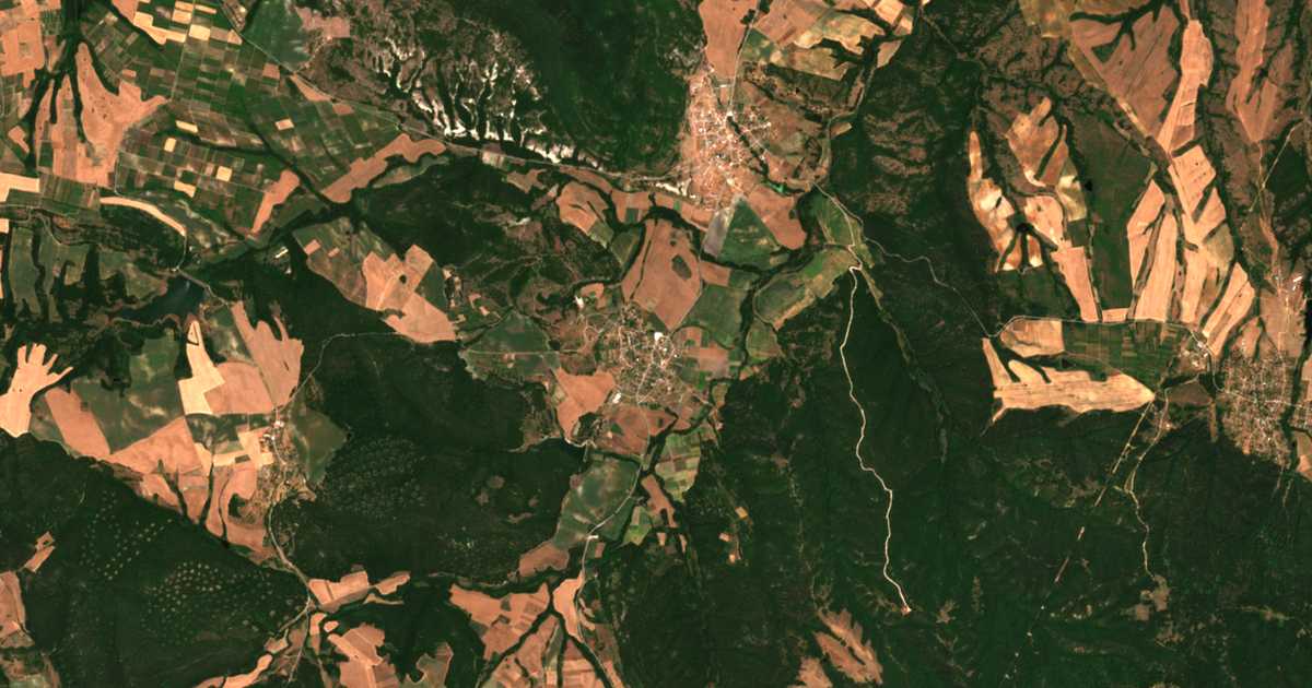 Carte satellite de Dolno Botevo
