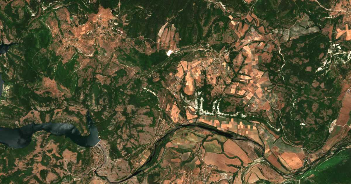 Carte satellite de Golobradovo