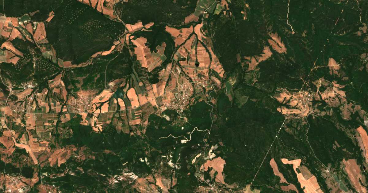 Carte satellite de Lyaskovets
