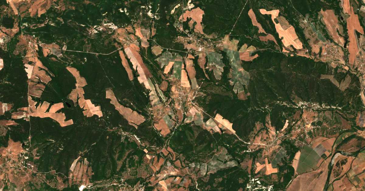 Carte satellite de Madzhari