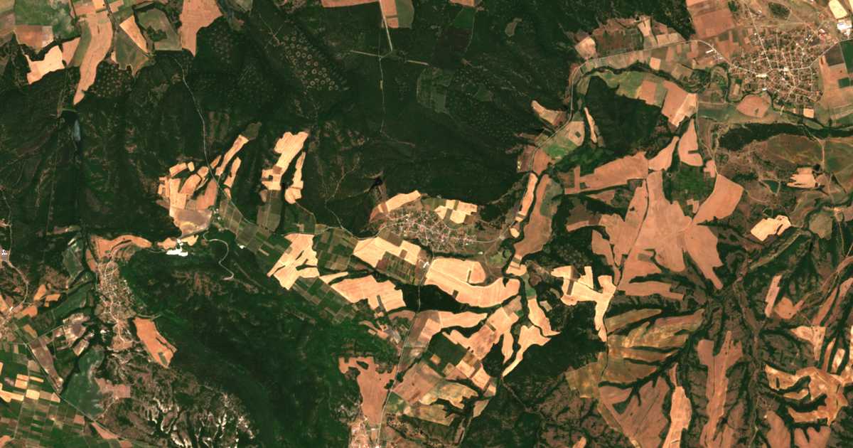 Carte satellite de Malǎk Izvor