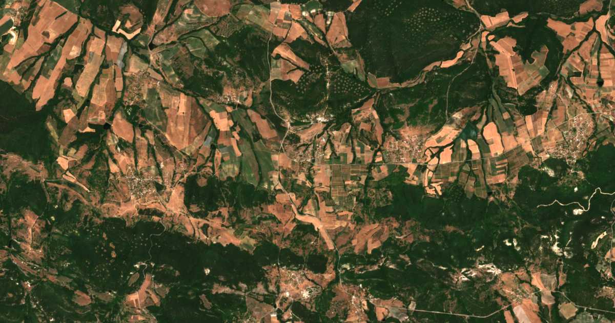 Carte satellite de Popovets