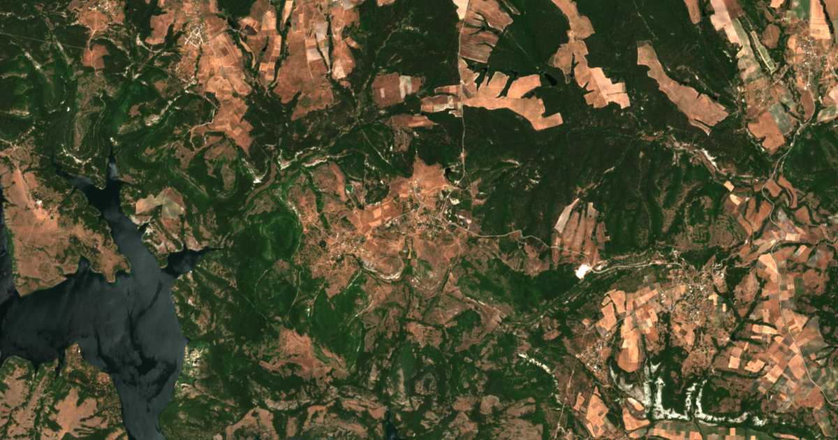 Carte satellite de Svetoslav