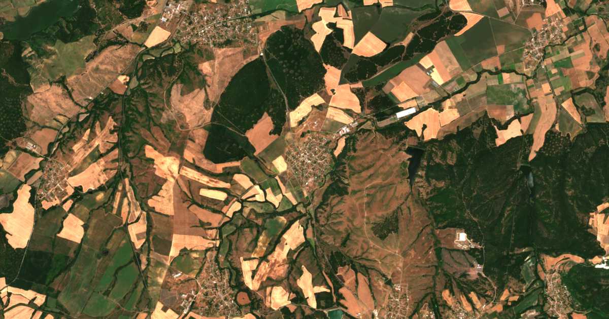 Carte satellite de Zhalti Bryag