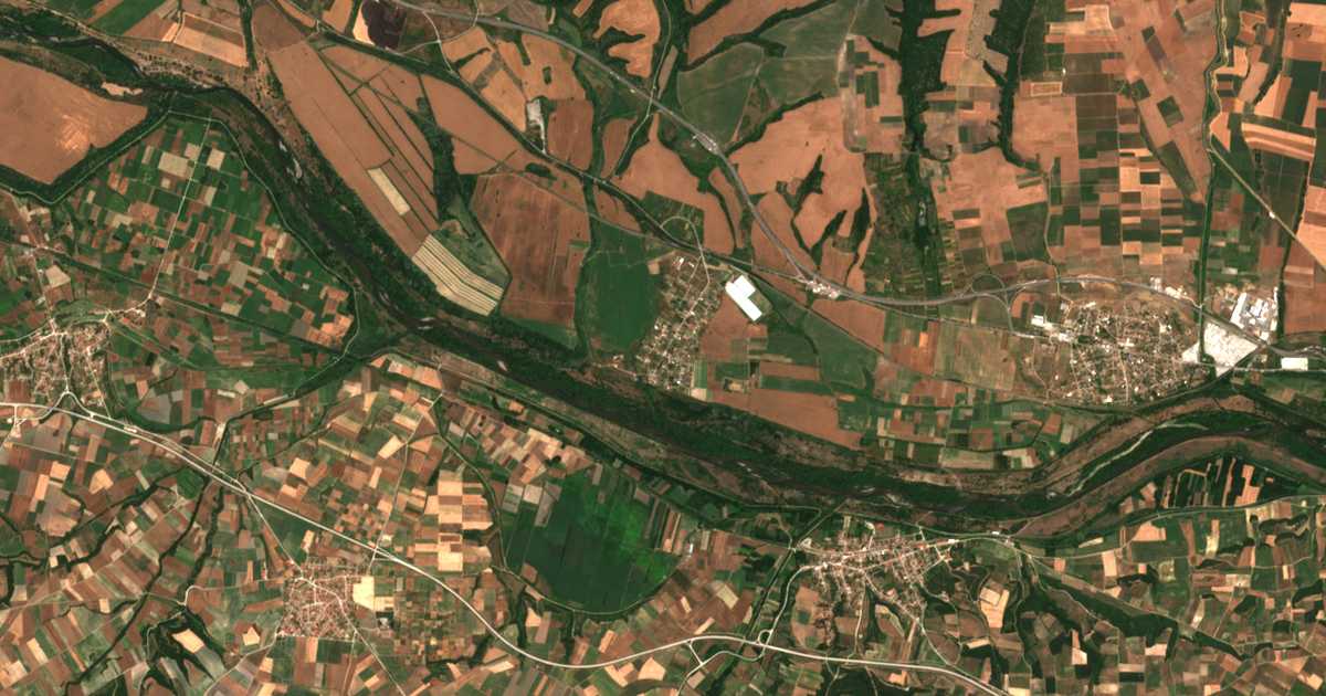 Carte satellite de Generalovo