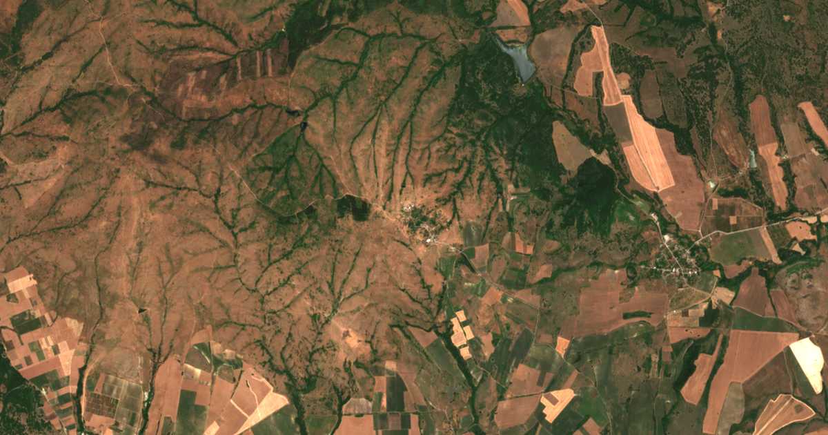 Carte satellite de Mihalich